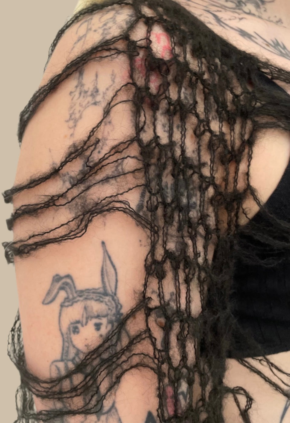 Nanelle hoodie black