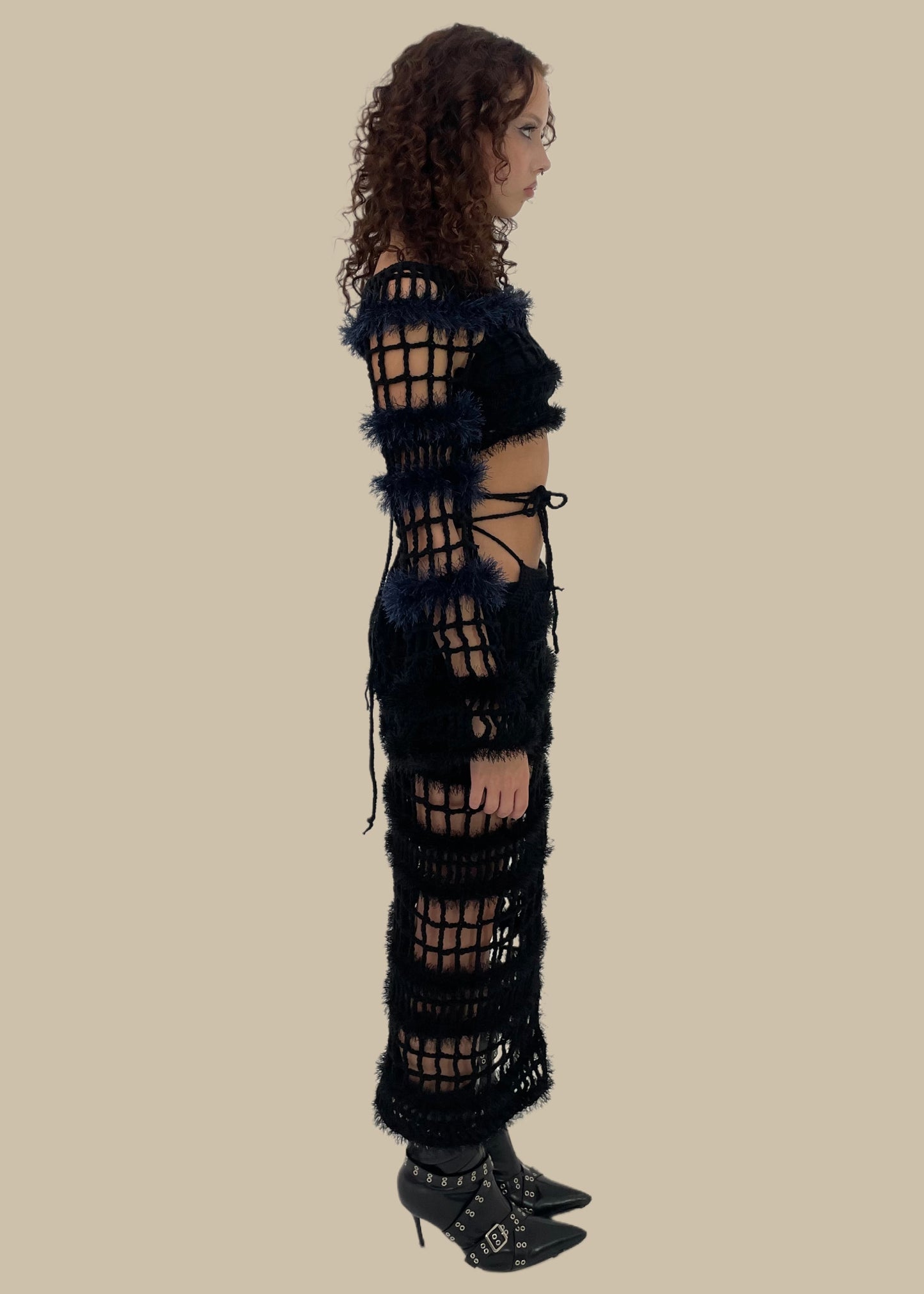 Spiky long sleeve blue 1/1