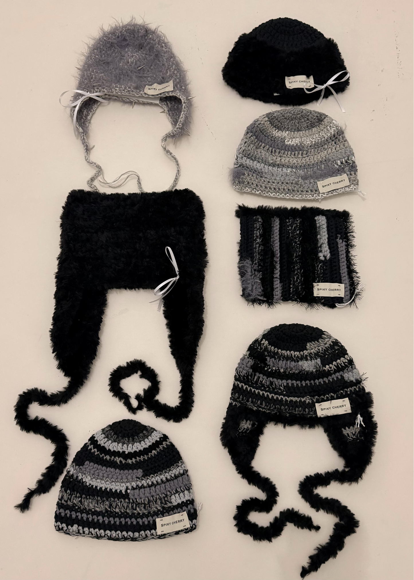 blind beanie package ( black )