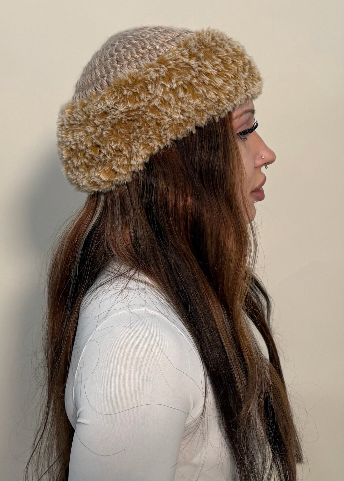 blind beanie package ( beige )