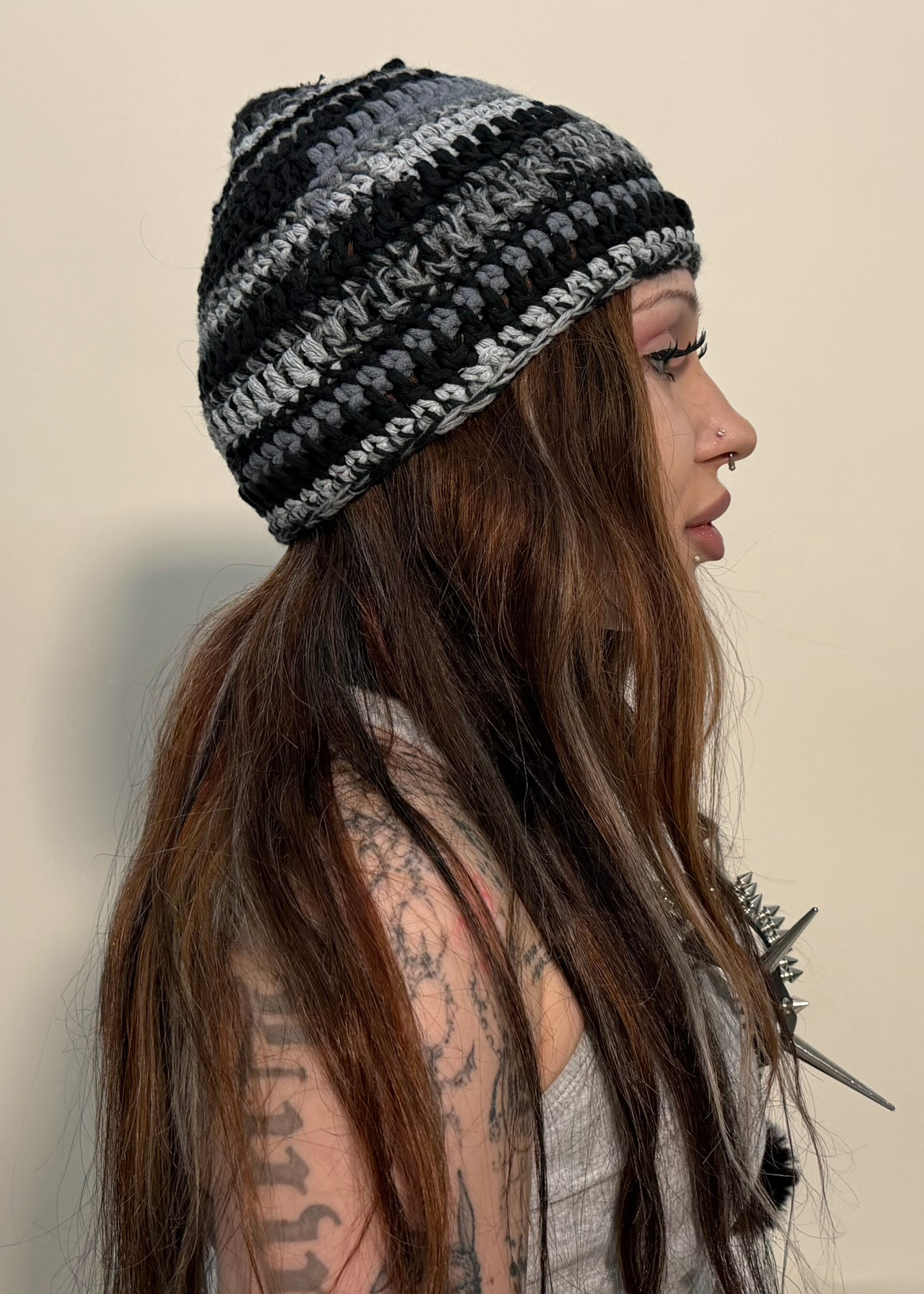blind beanie package ( black )