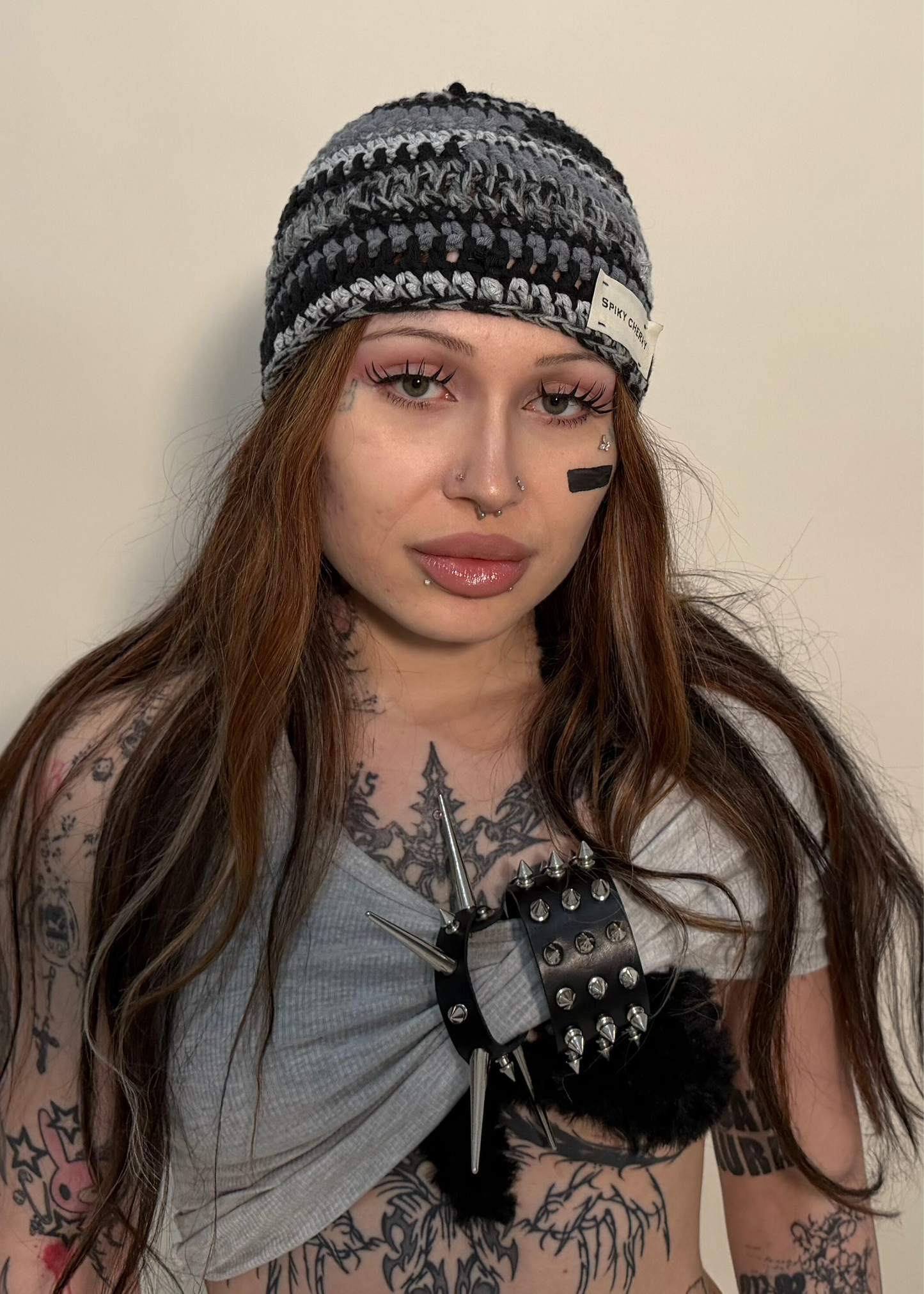 blind beanie package ( black )