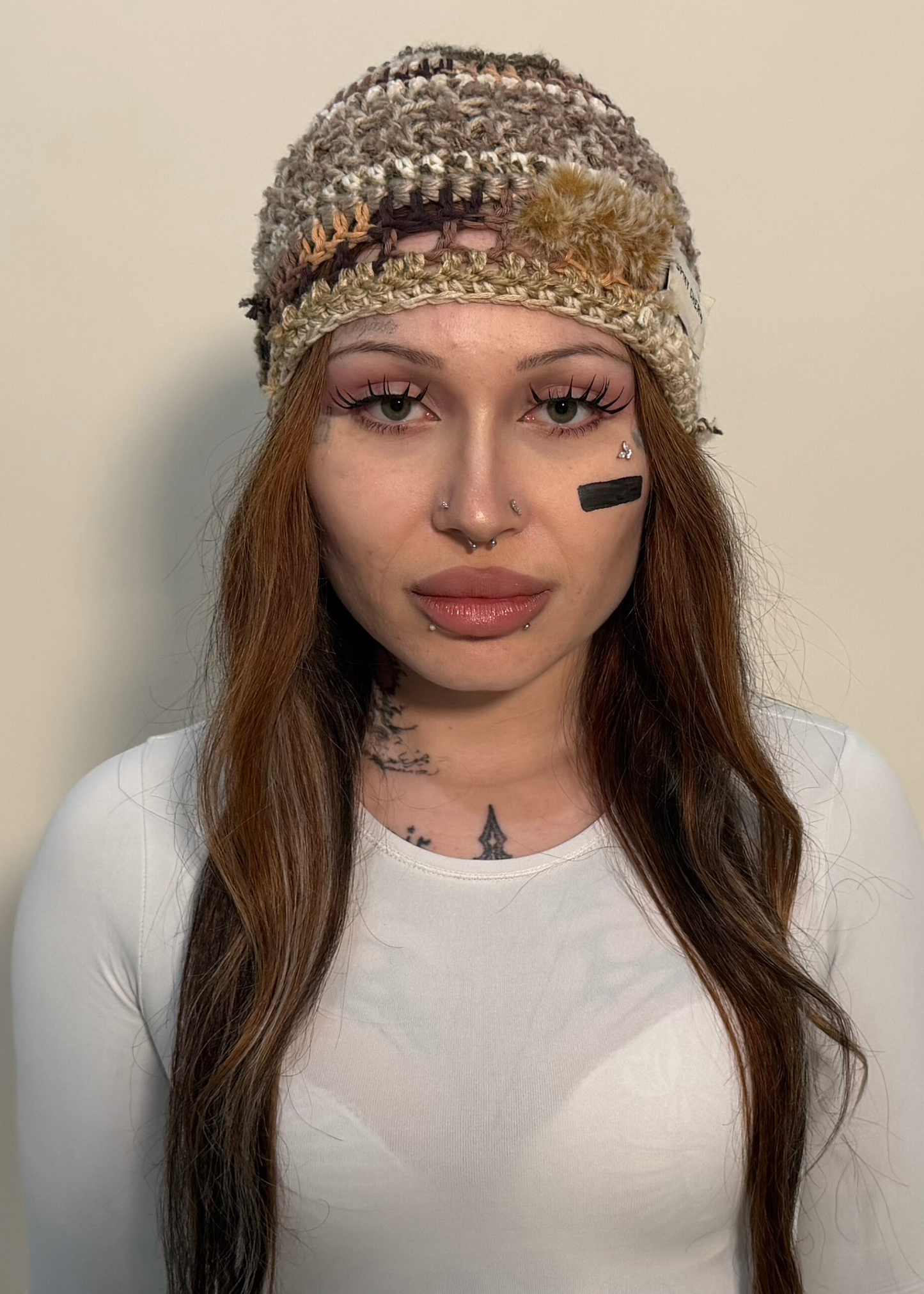 blind beanie package ( beige )