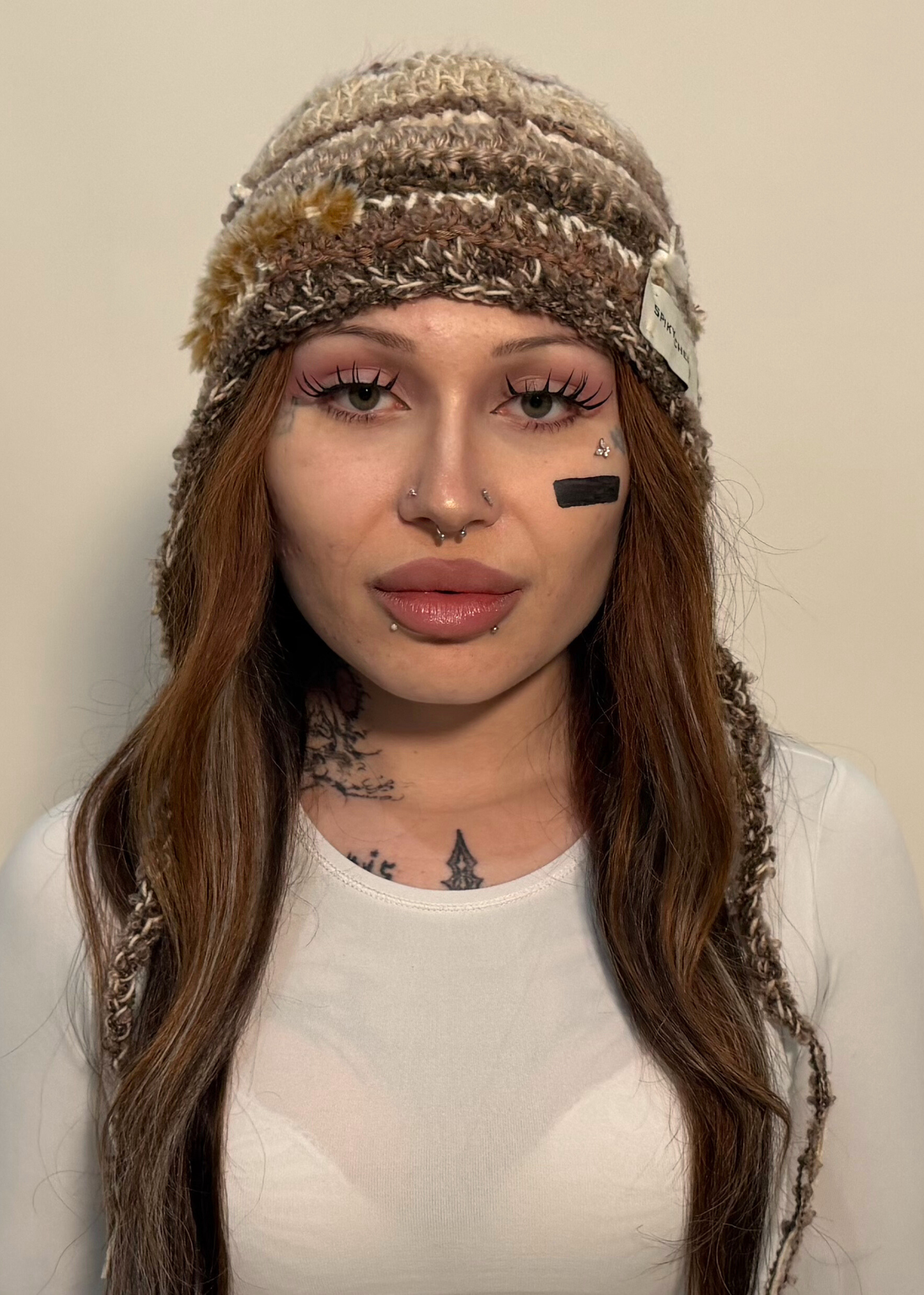 blind beanie package ( beige )