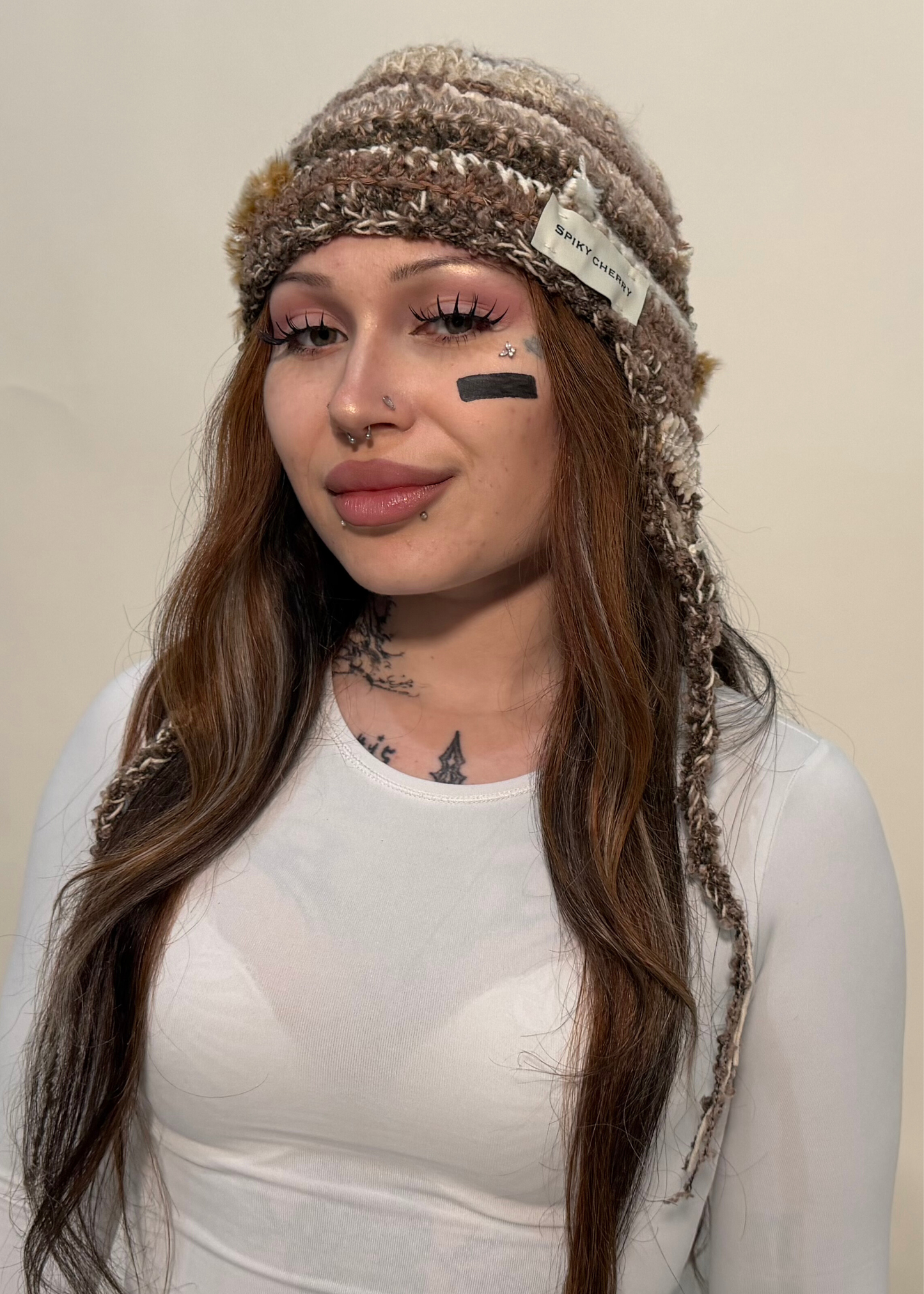 blind beanie package ( beige )