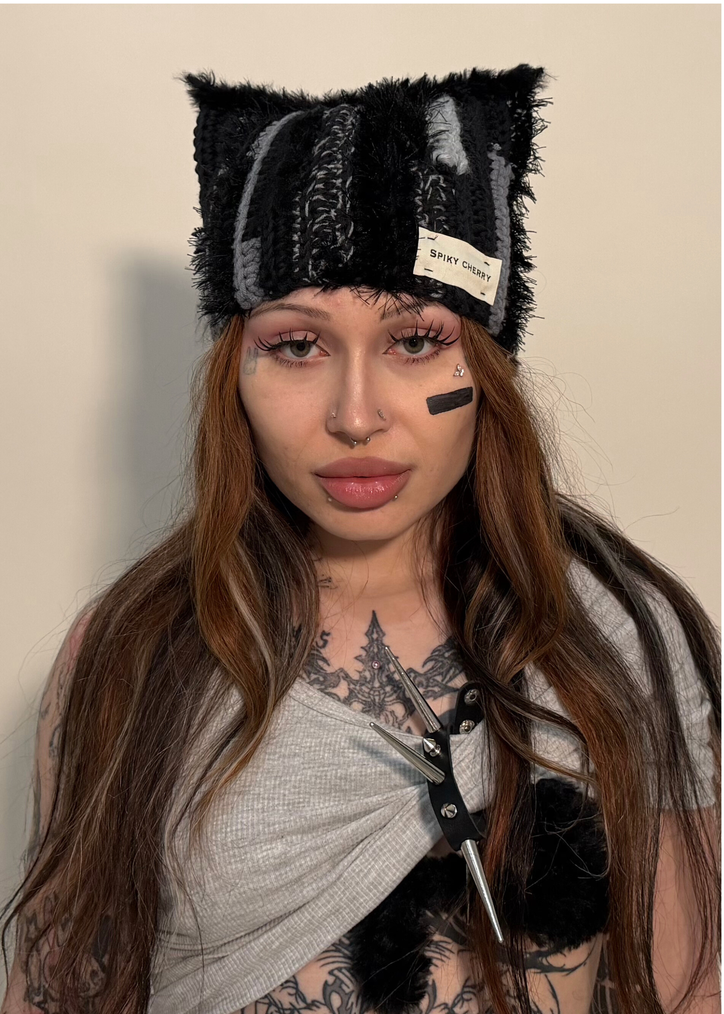 blind beanie package ( black )