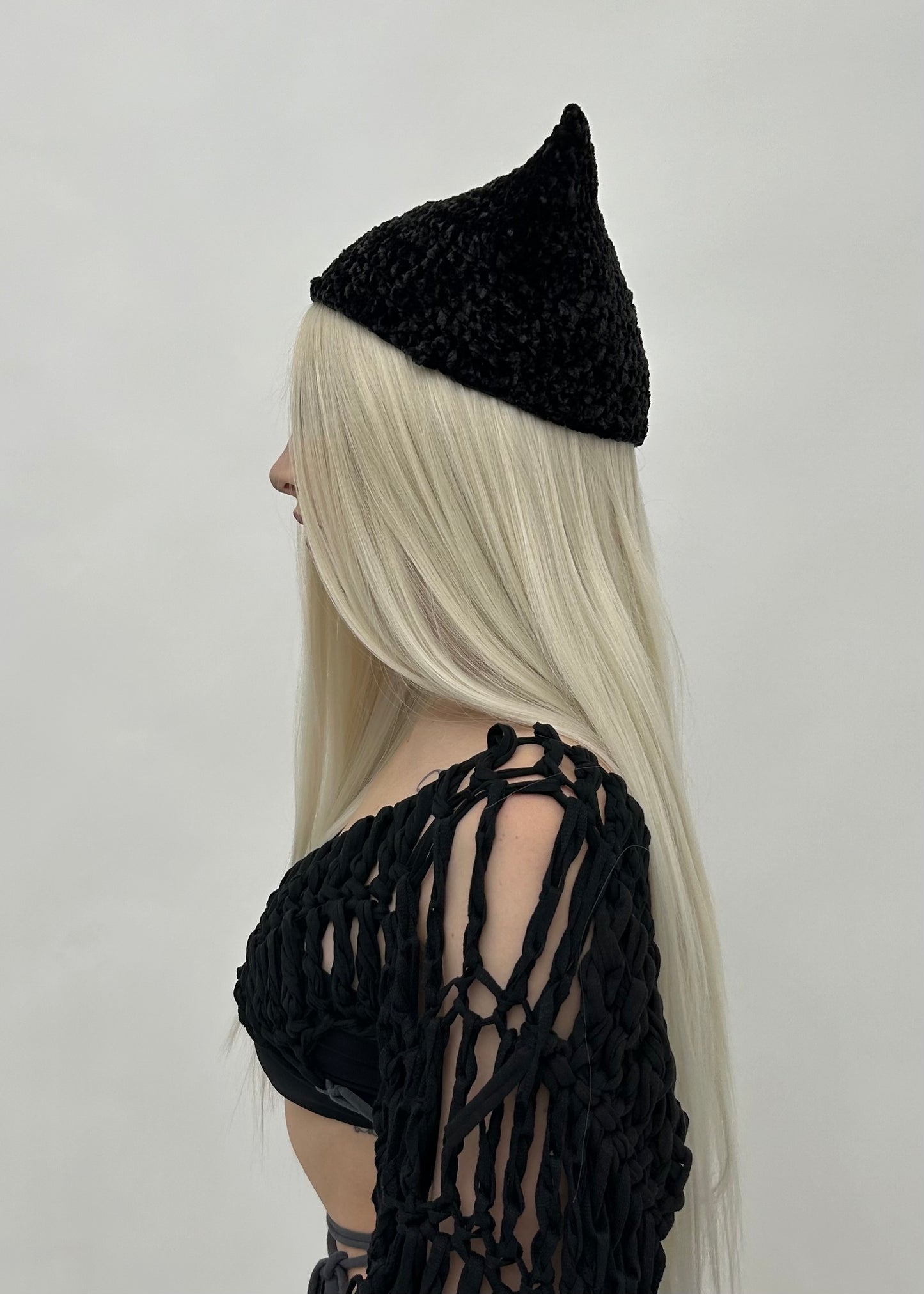 Kitty Beanie black